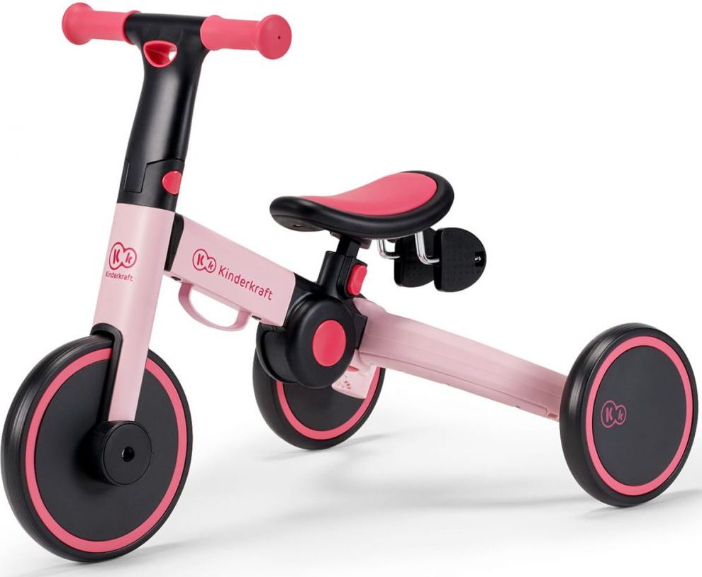 Kinderkraft Tříkolka 3v1 4Trike Candy Pink 2021 - obrázek 1