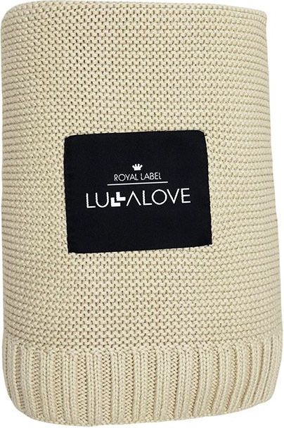 Lullalove Velká bambusová dečka 100x120 cm Milk Coffee 2021 - obrázek 1