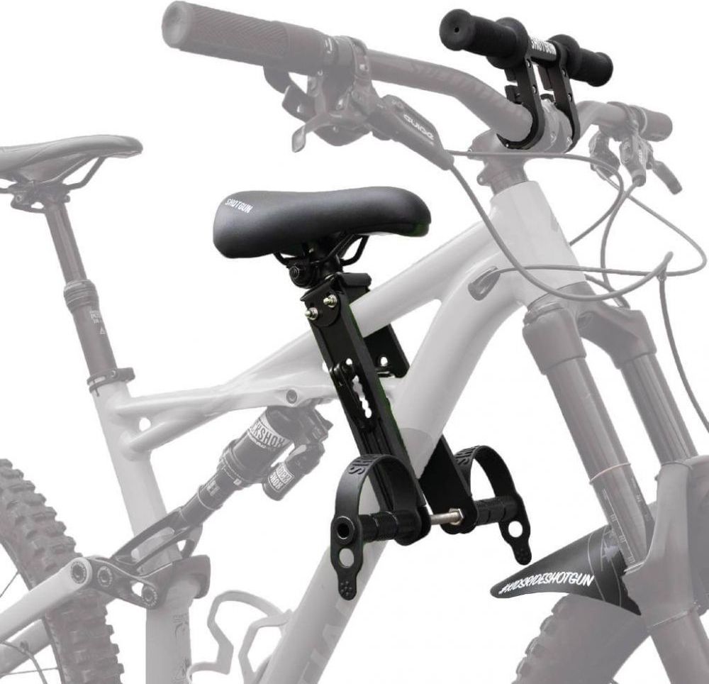 Shotgun MTB Detská sedačka a riadidlá na rám černa - obrázek 1