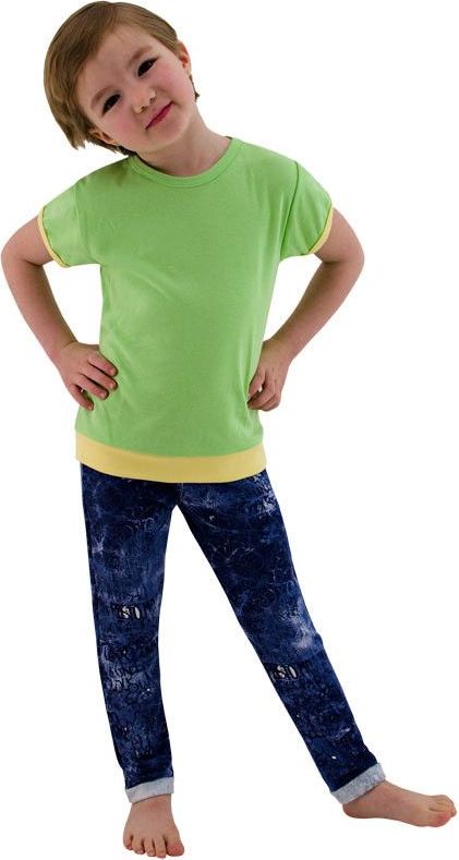 ESITO Dětské tričko jednobarevné vel. 98 - 116 - zelená / 116 ESITO - obrázek 1
