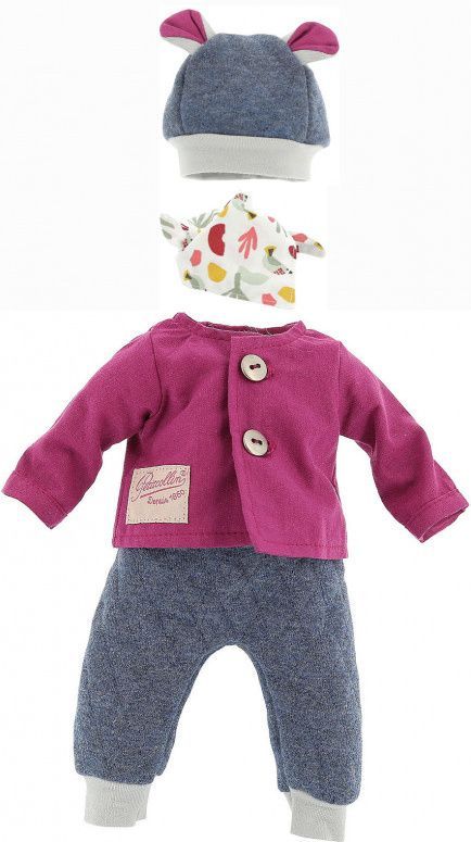 Petitcollin Obleček pro panenku Bibichou Samuel 35 cm - obrázek 1