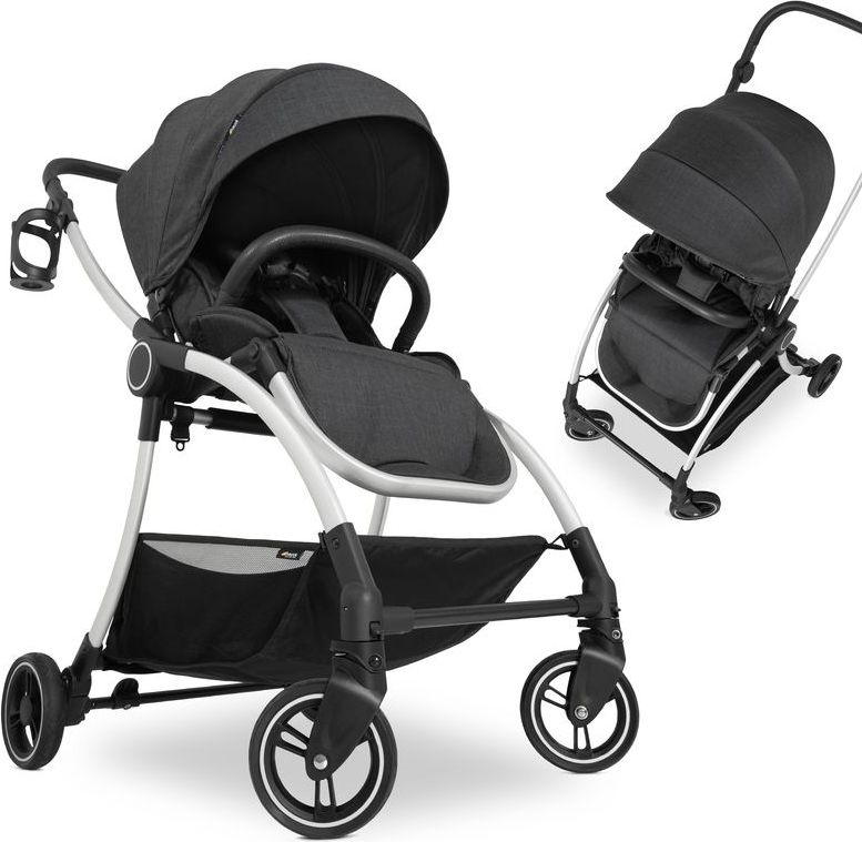Hauck Colibri Melange Black 2021 - obrázek 2