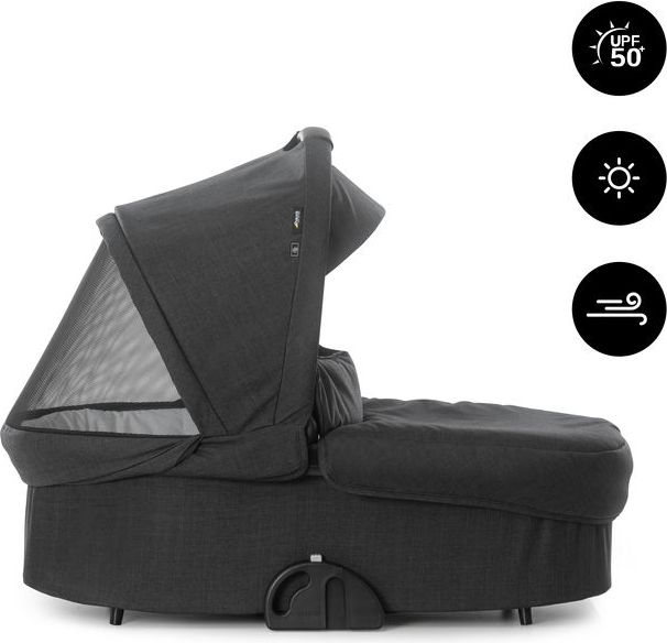 Hauck Hluboká korba Colibri Pram Melange Black 2021 - obrázek 2