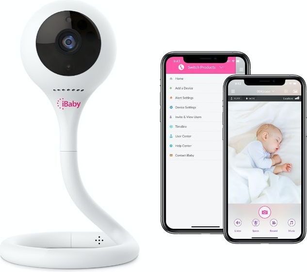 iBaby Full HD video chůvička, senzor kvality vzduchu M2C PRO - obrázek 1