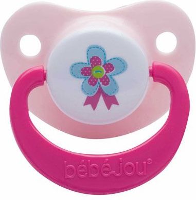 Bébé-jou Dudlík-silikon 6+M ABC Duopack - obrázek 1