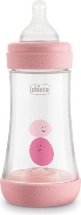 Chicco Láhev kojenecká silikon 240 ml Perfect 5 - obrázek 1