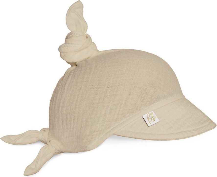 BabySteps Mušelínový šátek na hlavu Beige 2021 - obrázek 1