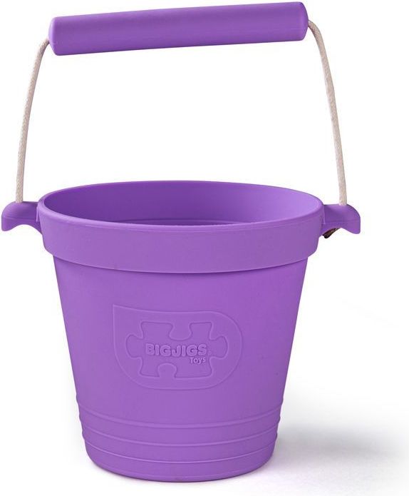 Bigjigs Toys Plážový kyblíček Purple 2021 - obrázek 1