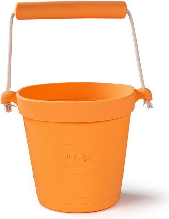 Bigjigs Toys Plážový kyblíček Orange 2021 - obrázek 1