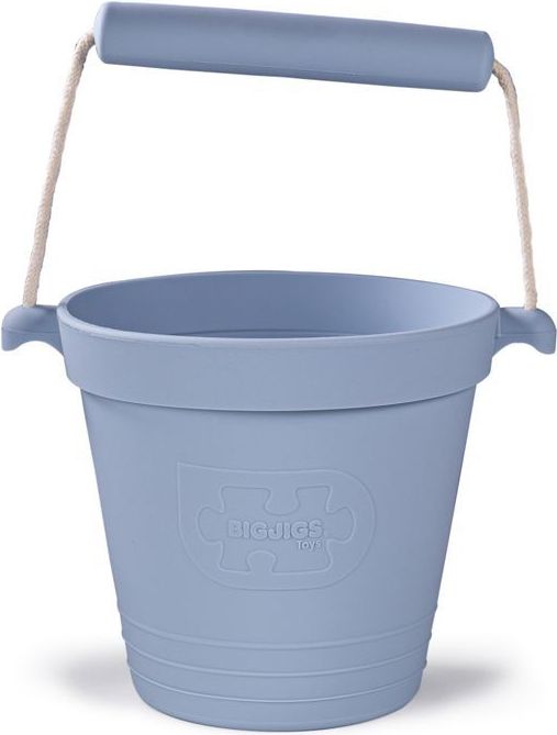 Bigjigs Toys Plážový kyblíček Light Grey 2021 - obrázek 1