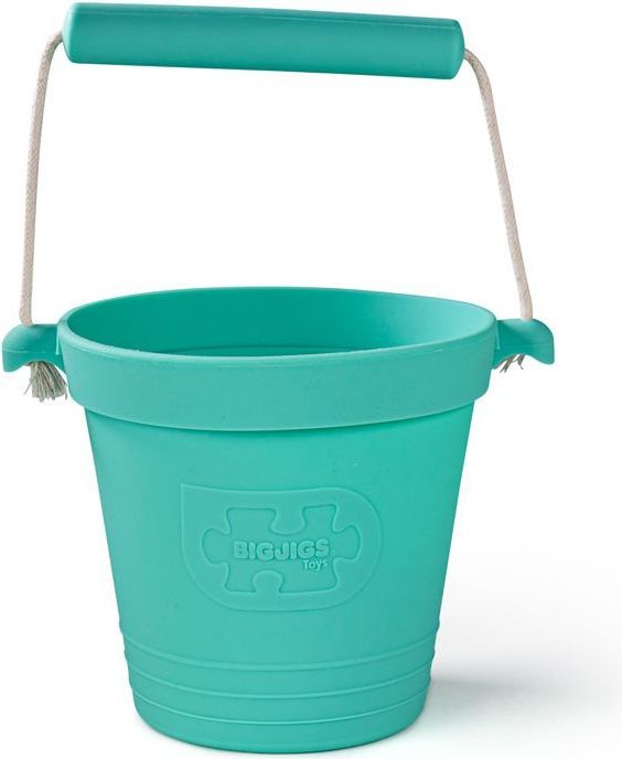 Bigjigs Toys Plážový kyblíček Turquoise 2021 - obrázek 1