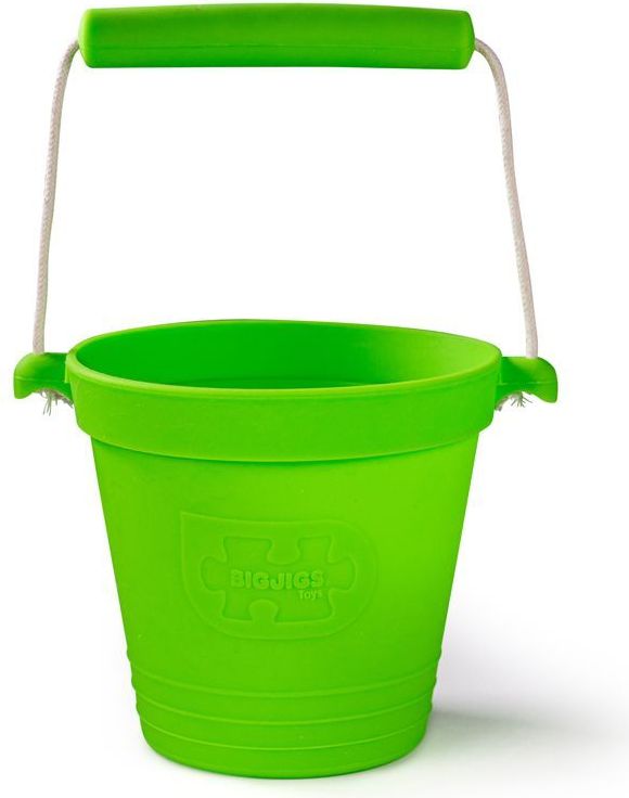 Bigjigs Toys Plážový kyblíček Green 2021 - obrázek 1