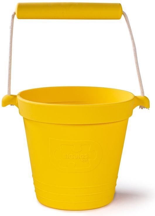 Bigjigs Toys Plážový kyblíček Yellow 2021 - obrázek 1