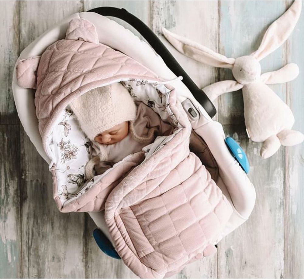 BabySteps Deka do autosedačky Wolf Family - Gray 2021 - obrázek 2