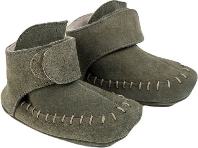 Lodger Kožené capáčky Walker Moccasin Olivine - obrázek 1