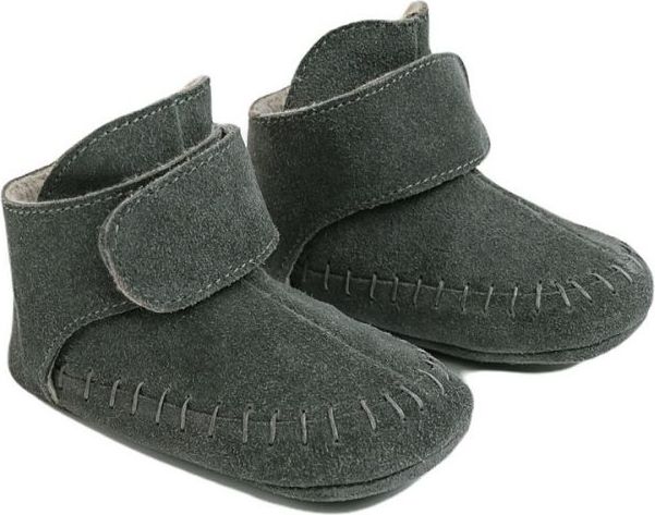 Lodger Kožené capáčky Walker Moccasin Gunmetal - obrázek 1
