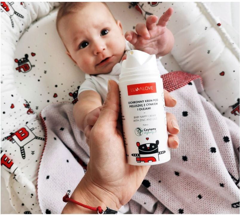 Lullalove Dětský ochranný krém na opruzeniny se zinkem a oleji 100 ml - obrázek 2