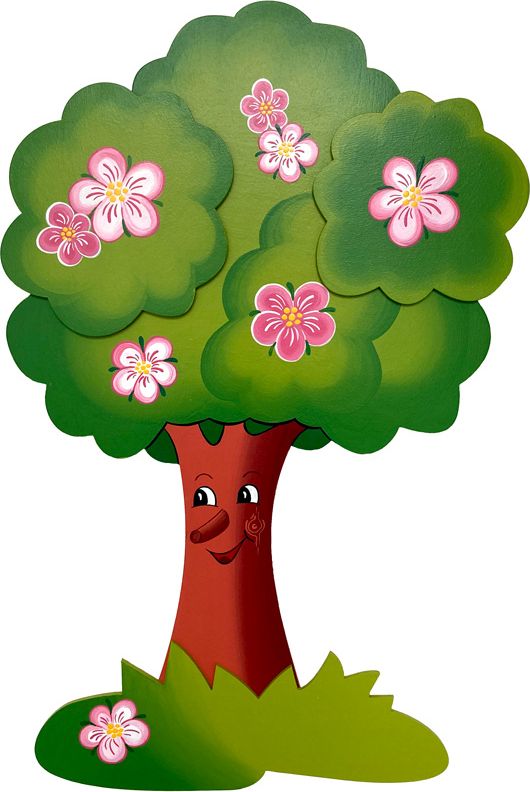 Dětská dekorace Jabloňka jarní - obrázek 1
