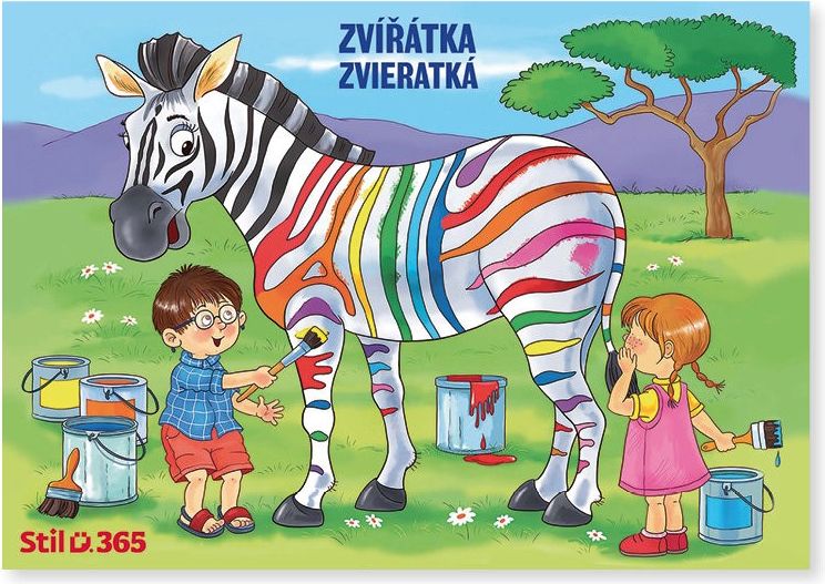 Stil Omalovánka A5 zvířátka - obrázek 1