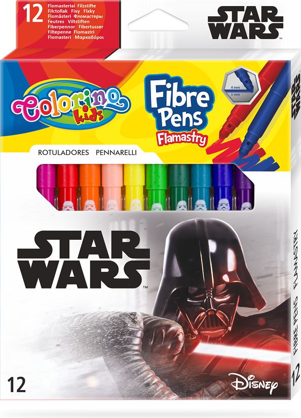 Colorino Star wars fixy 12 barev R89540PTR - obrázek 1