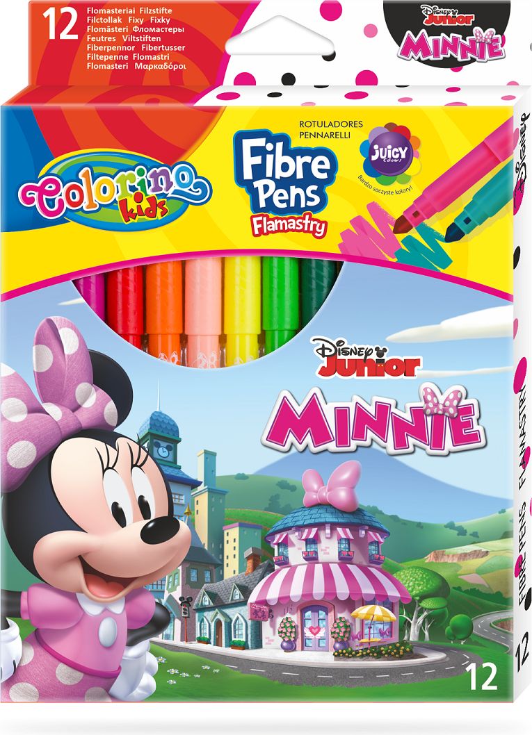 Colorino Disney Junior Minnie fixy 12 barev R90706PTR - obrázek 1
