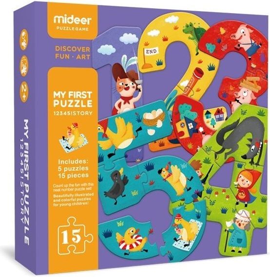 MiDeer Moje první 12345! 15 dílků - obrázek 1