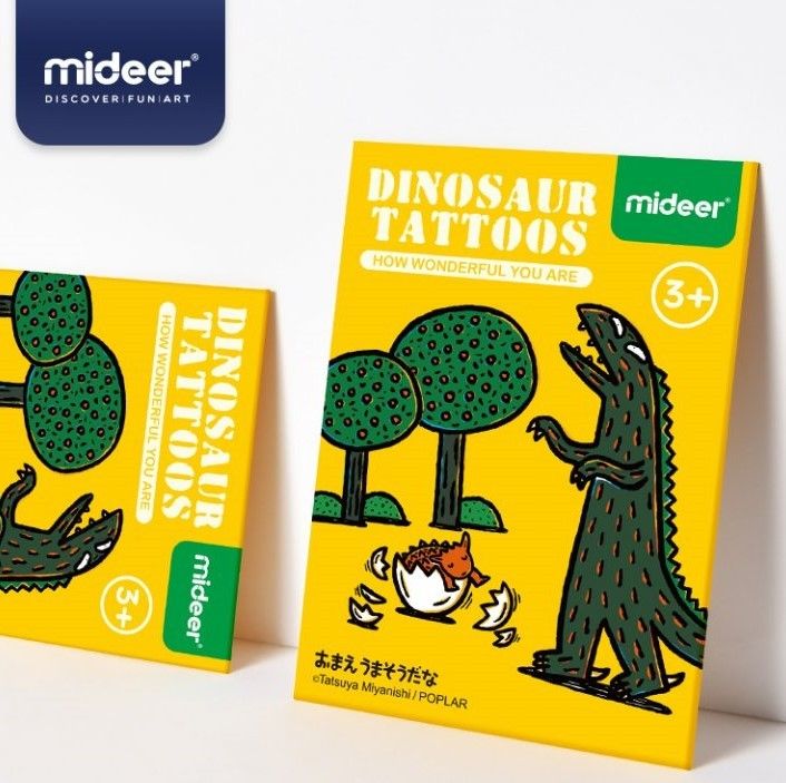 Mideer Tetování Dinosauři - obrázek 1