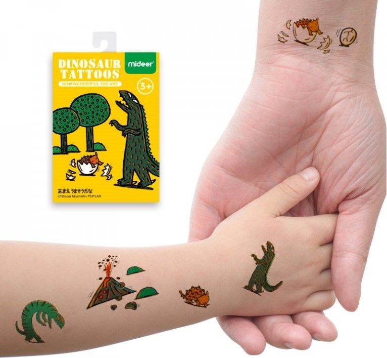 Mideer Tetování Dinosauři - obrázek 5