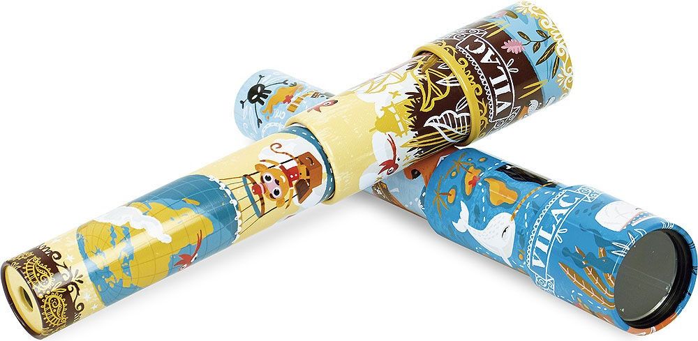 Vilac Teleskopický dalekohled 1ks béžová - obrázek 2