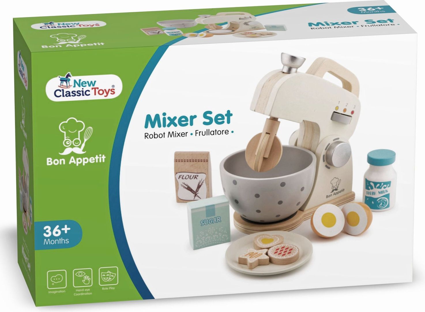 New Classic Toys Mixér bílý - obrázek 4