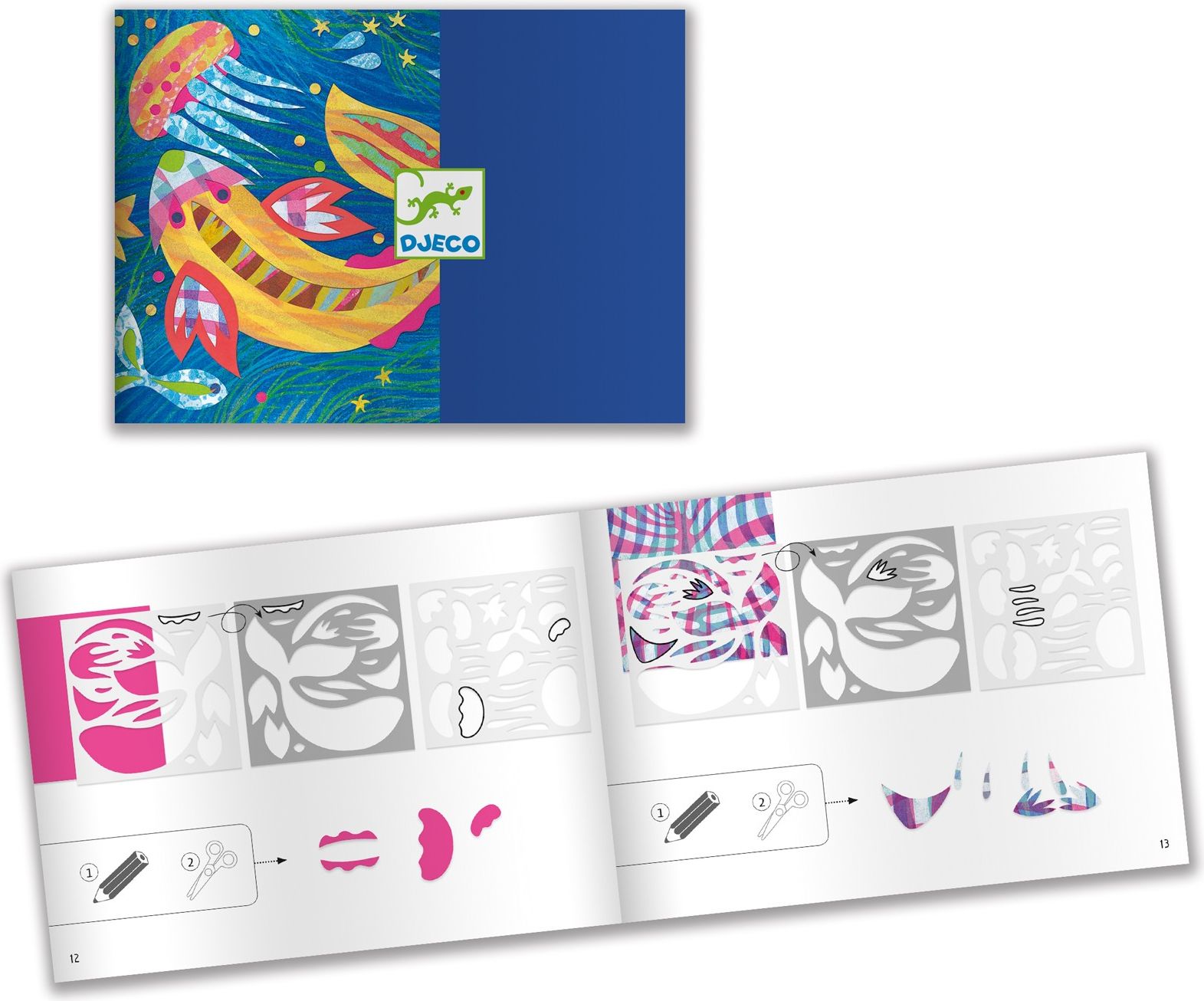 Djeco Kreativní papírové koláže - obrázek 4