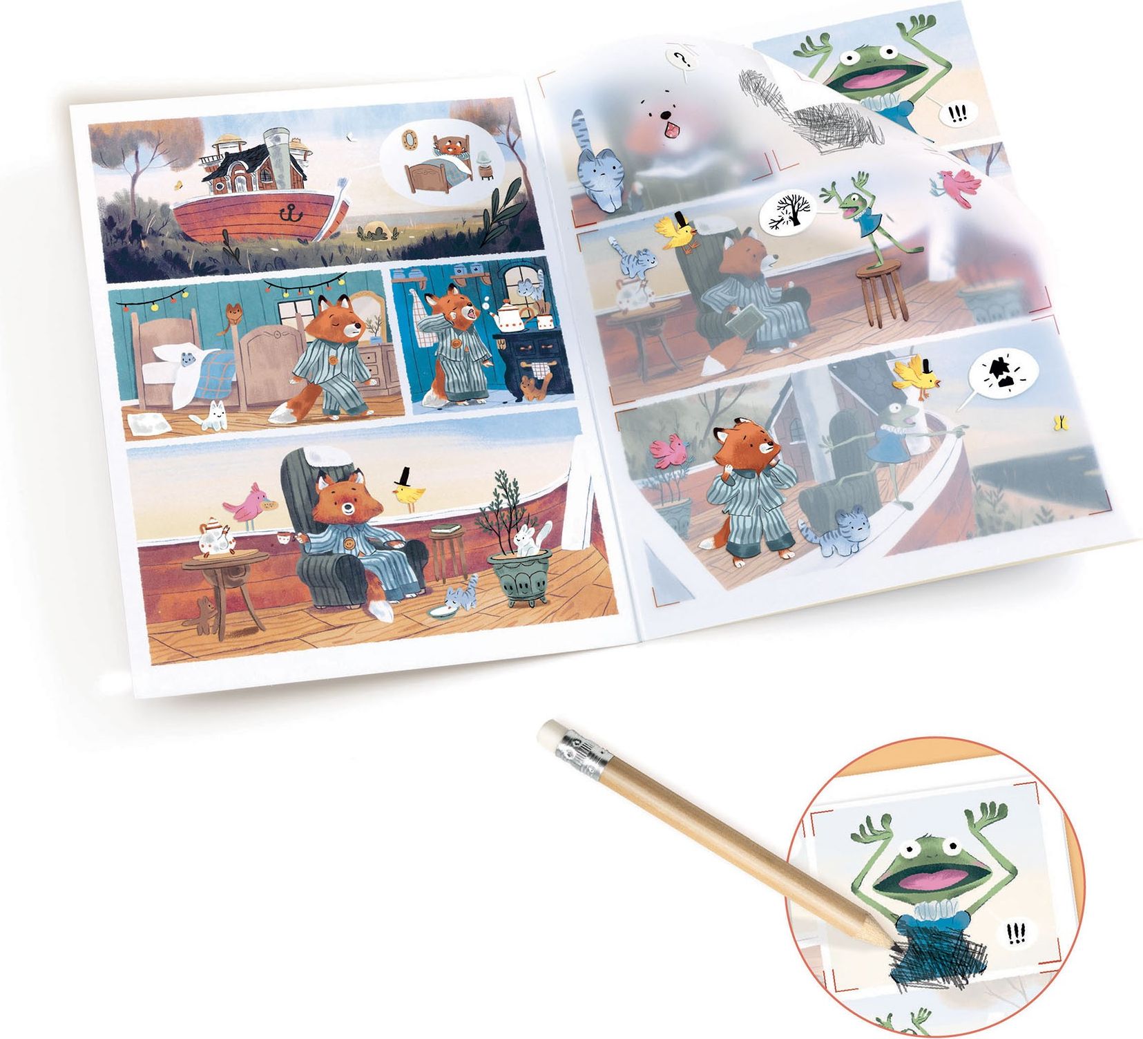DJECO Komiks k dotvoření Sailor & Gipsy - obrázek 2