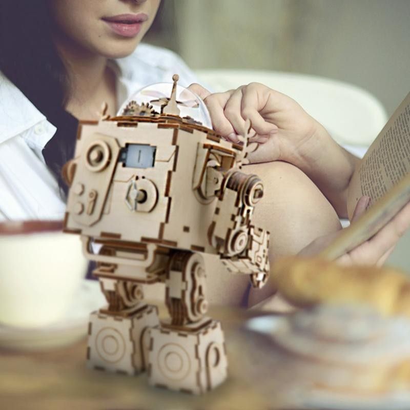 RoboTime 3D skládačka hrací skříňka Robot Orfeus - obrázek 4