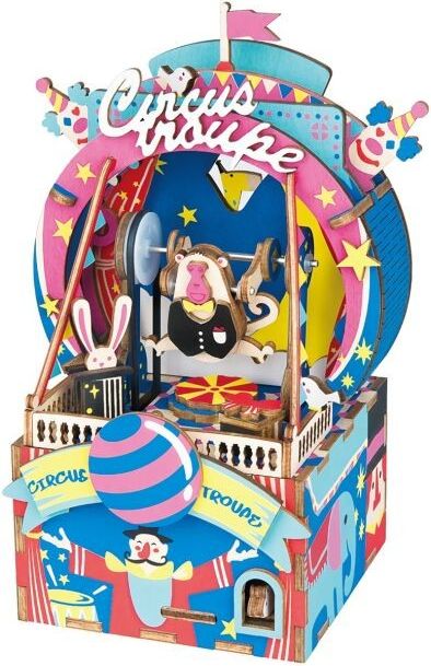 RoboTime 3D skládačka hrací skříňky Malý cirkus - obrázek 1