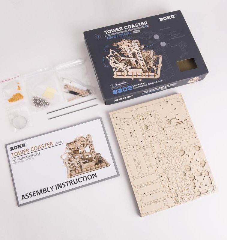 RoboTime 3D skládačka kuličkové dráhy Věž - obrázek 6