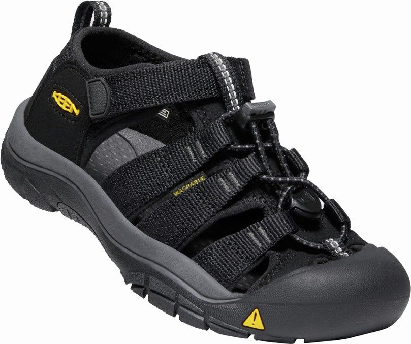 KEEN NEWPORT H2 CHILDREN black / keen yellow velikost: US10 - 27/28 EU - obrázek 1