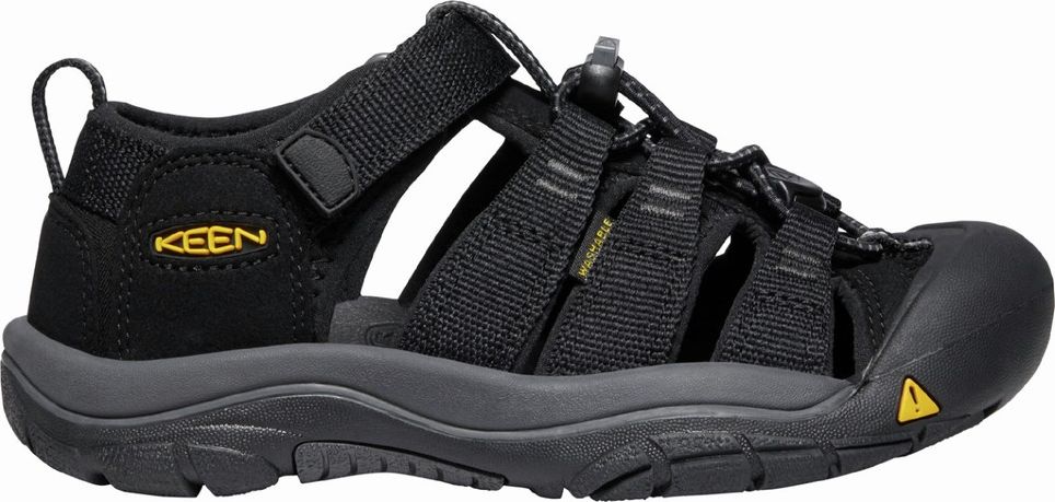 KEEN NEWPORT H2 CHILDREN black / keen yellow velikost: US10 - 27/28 EU - obrázek 3