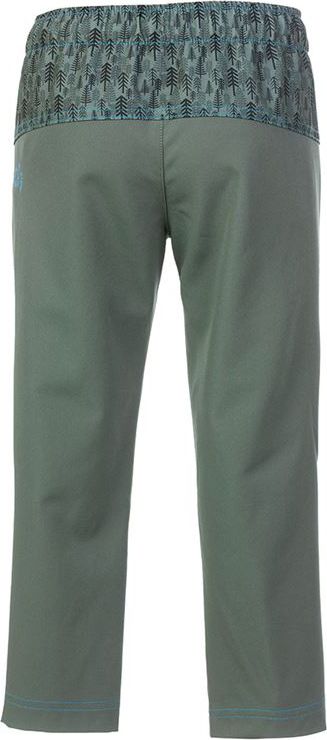 Ostyle DĚTSKÉ KALHOTY MIKI khaki/tyrkysová věk: 6 - obrázek 2
