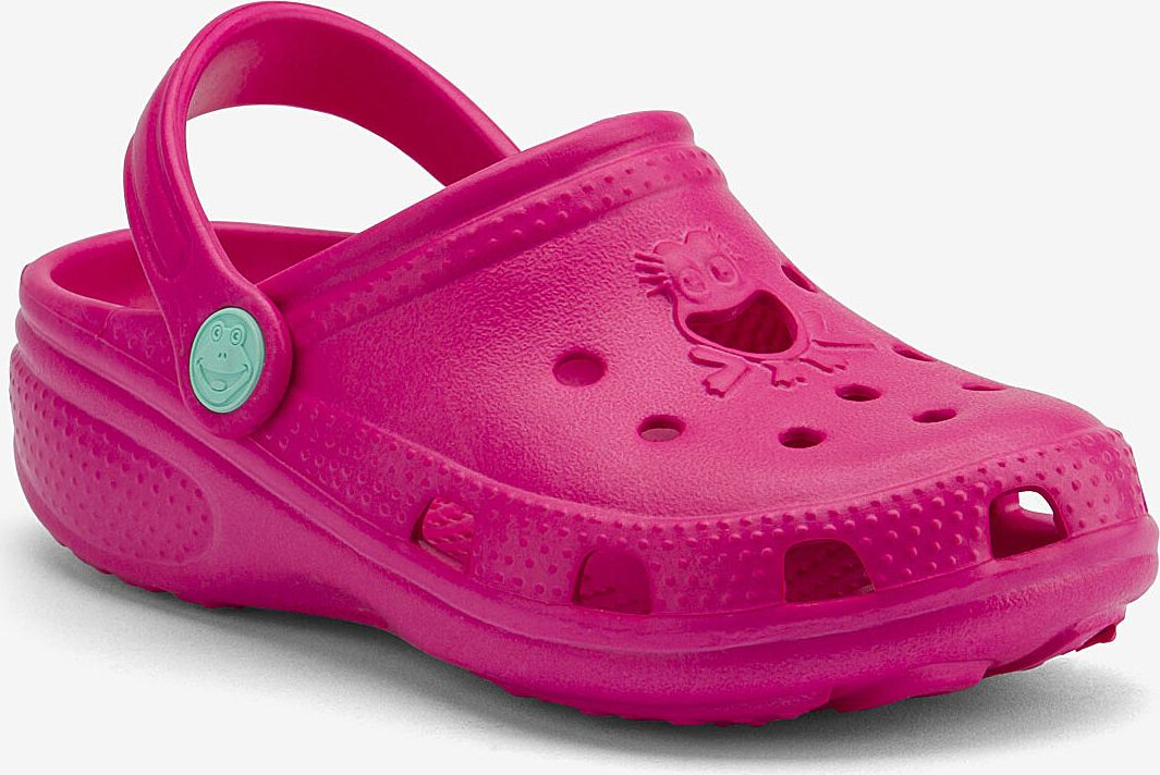 COQUI Dětské nazouváky BIG FROG Lt. fuchsia velikost: 28/29 - obrázek 1