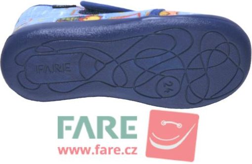 FARE DĚTSKÉ PAPUČE NA SUCHÝ ZIP 4113405 Velikost obuvi: 29 - obrázek 2