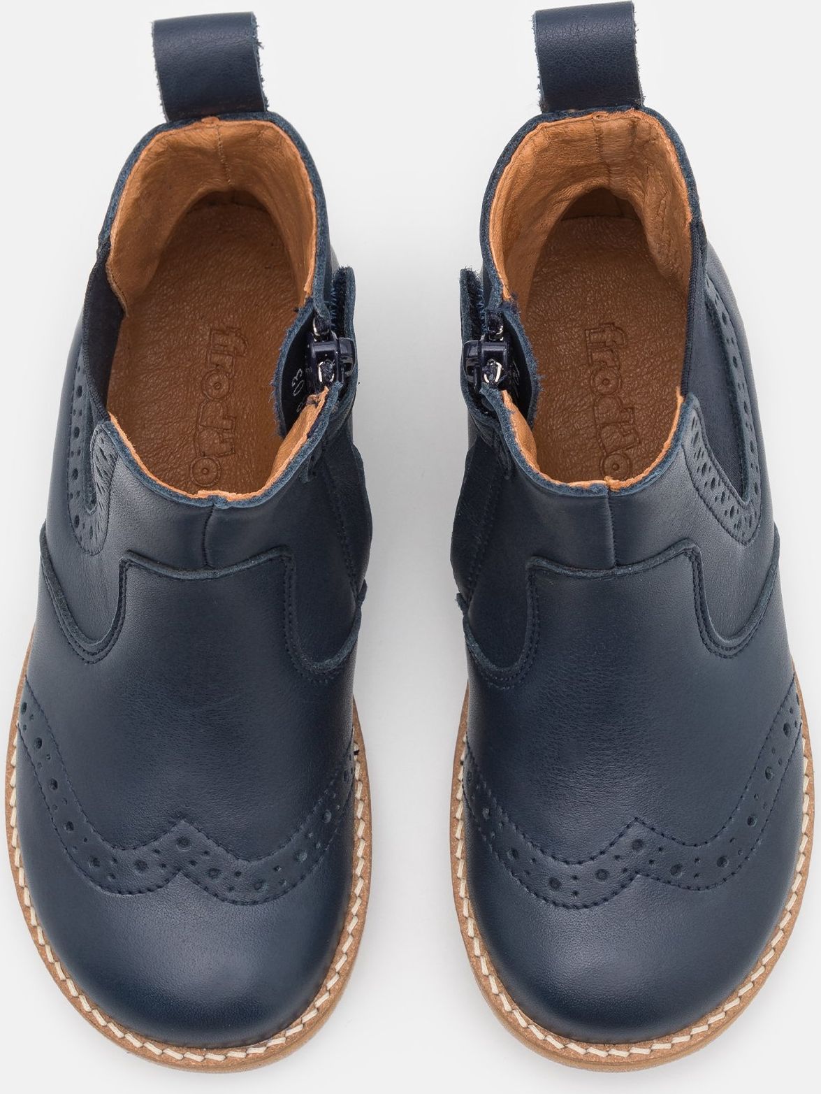 Froddo G3160119 dark blue  dívčí kožená bota Velikost obuvi: 36 - obrázek 1