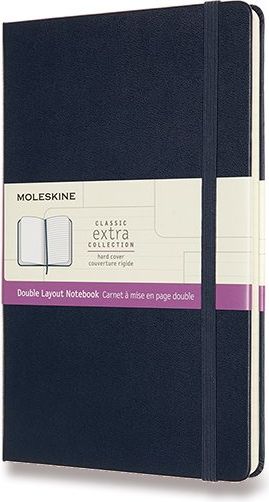 Moleskine Zápisník - tvrdé desky modrý A5  linkovaný  čistý - obrázek 1