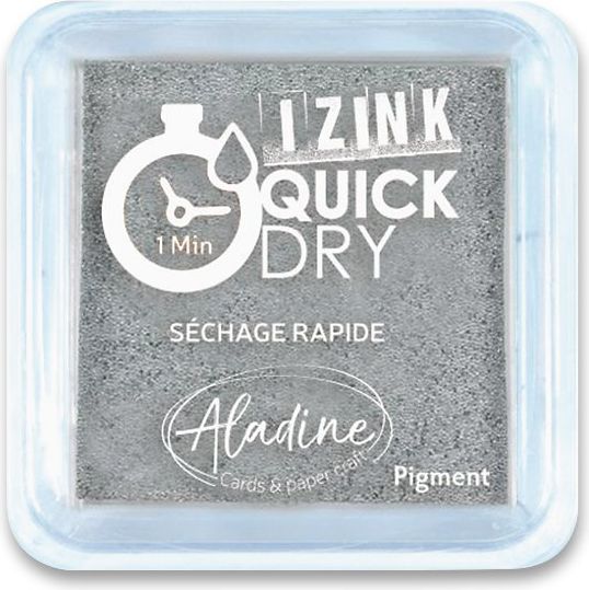 AladinE Razítkovací polštářek Izink Quick Dry stříbrná 19549 1 ks - obrázek 1