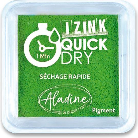 AladinE Razítkovací polštářek Izink Quick Dry zelená 19544 1 ks - obrázek 1