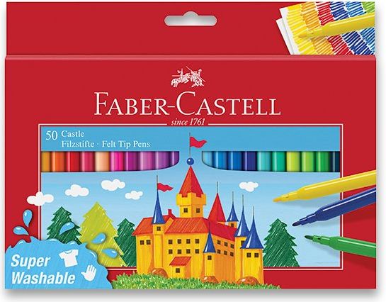 Faber-Castell Dětské fixy Castle 50 ks 554204 - obrázek 1