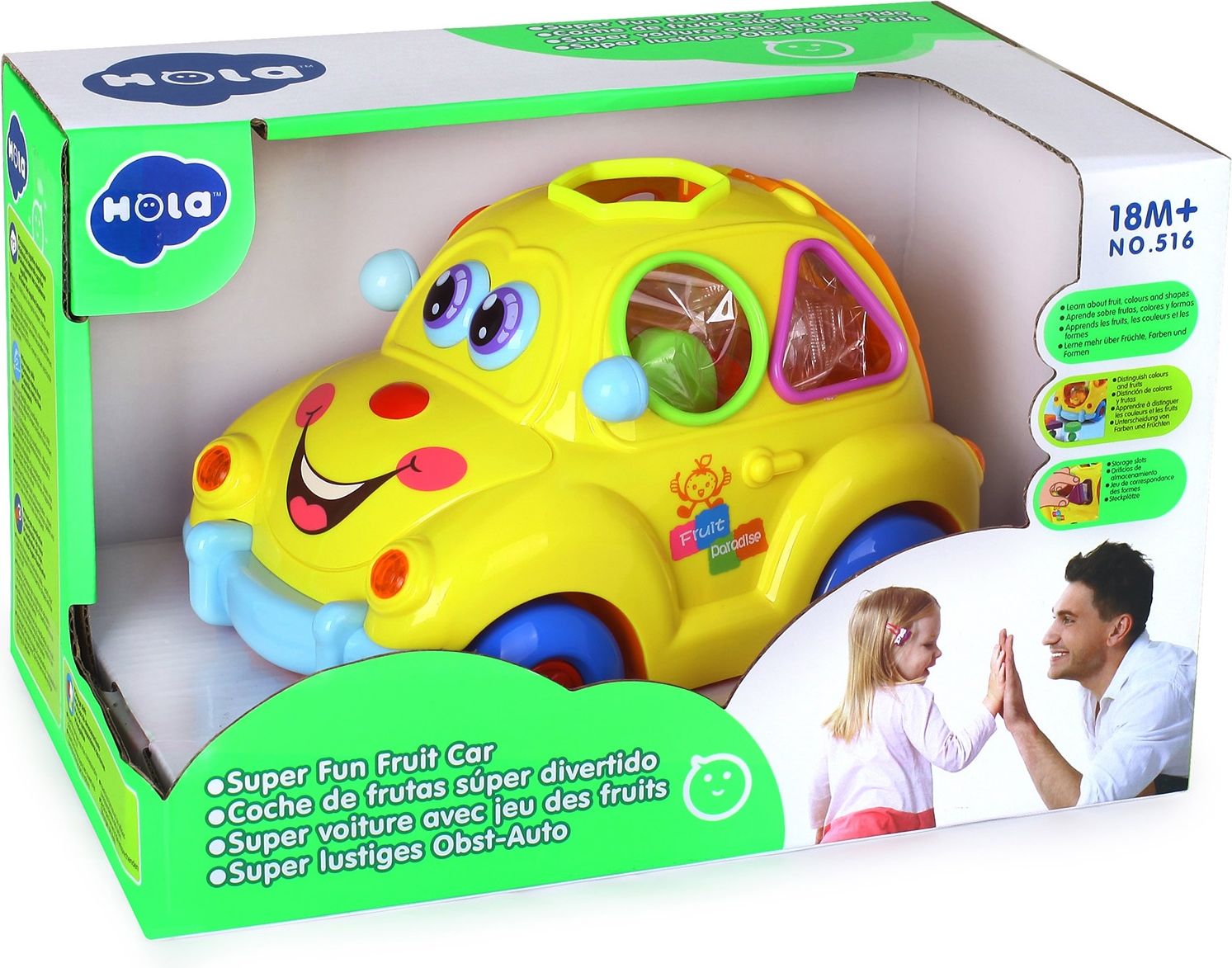 HOLA Veselé autíčko s ovocem - obrázek 4