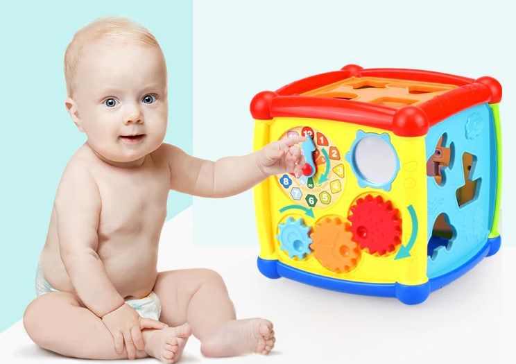HUANGER  interaktivní kostka FANCY CUBE - obrázek 4