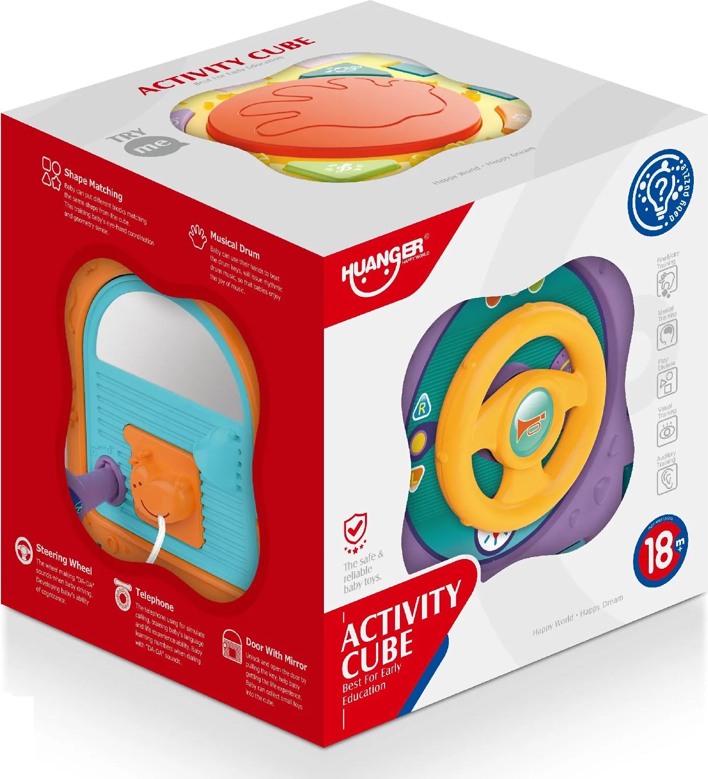 HUANGER  interaktivní kostka ACTIVITY CUBE - obrázek 5