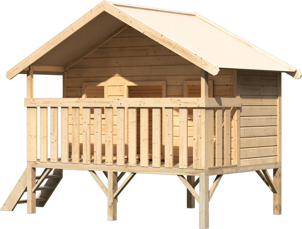 Dětský dřevěný domek vyvýšený LG1812 - obrázek 1