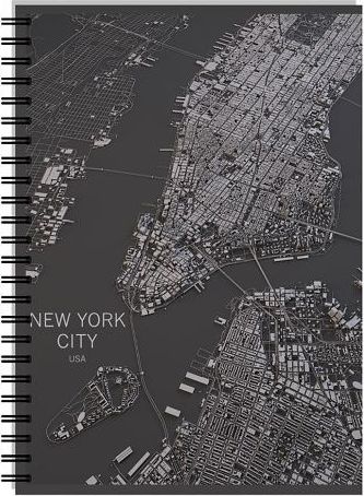 STIL College blok A4 linkovaný New York - obrázek 1
